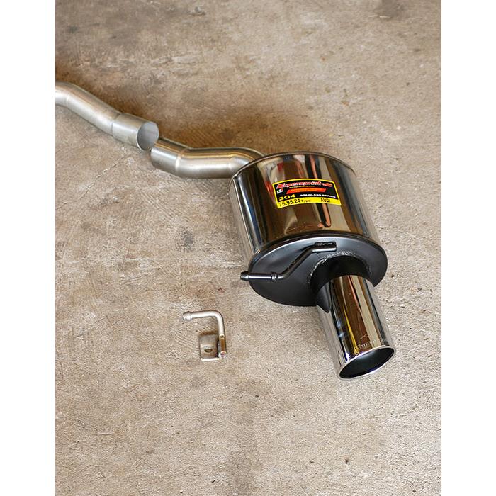 AUDI A6 C7 4G (Sedan + Avant) QUATTRO 3.0 BiTDI V6 (313 Hp) 2012 -> 2014 Rear exhaust Right O100