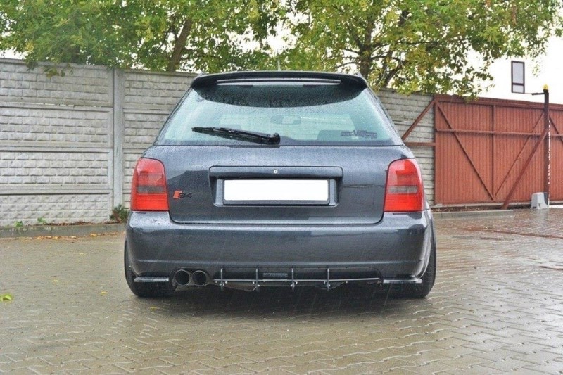 Achter Diffuser Audi S4 B5 Avant Glanzend Zwart