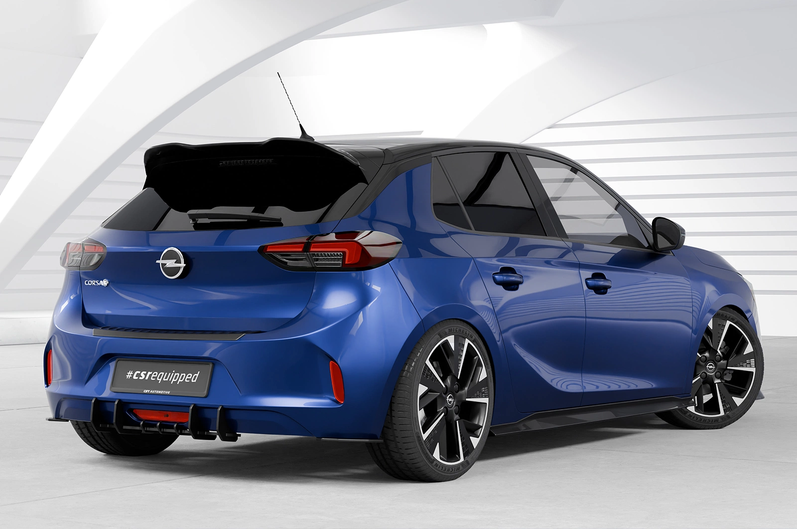 Achterspoiler Opel Corsa F Glans Zwart – CSR Automotive – vanaf 2019