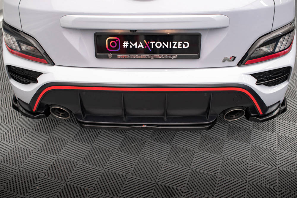Diffuser Hyundai Kona N Maxton Glans Zwart