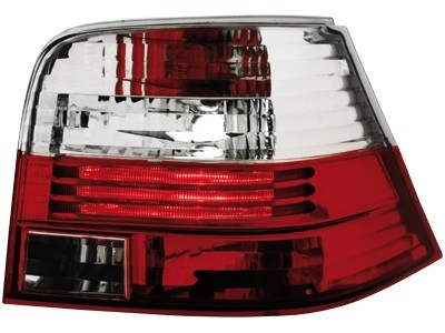 Luces traseras VW Golf IV rojo/blanco