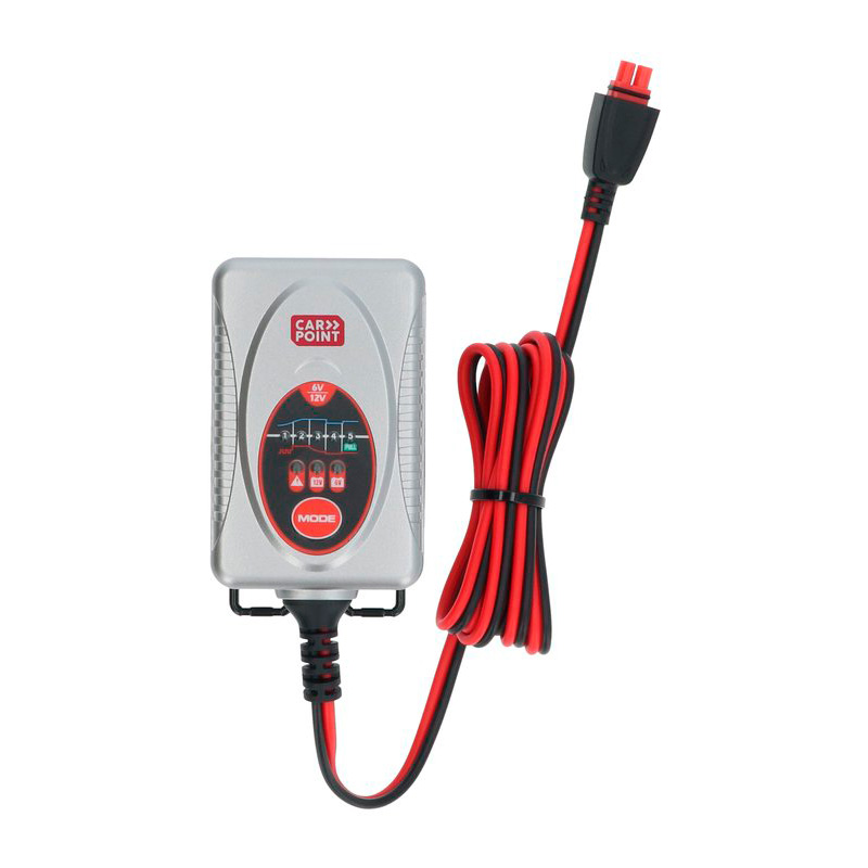 Carpoint BX-4M 6V/12V Acculader 1 Ampère