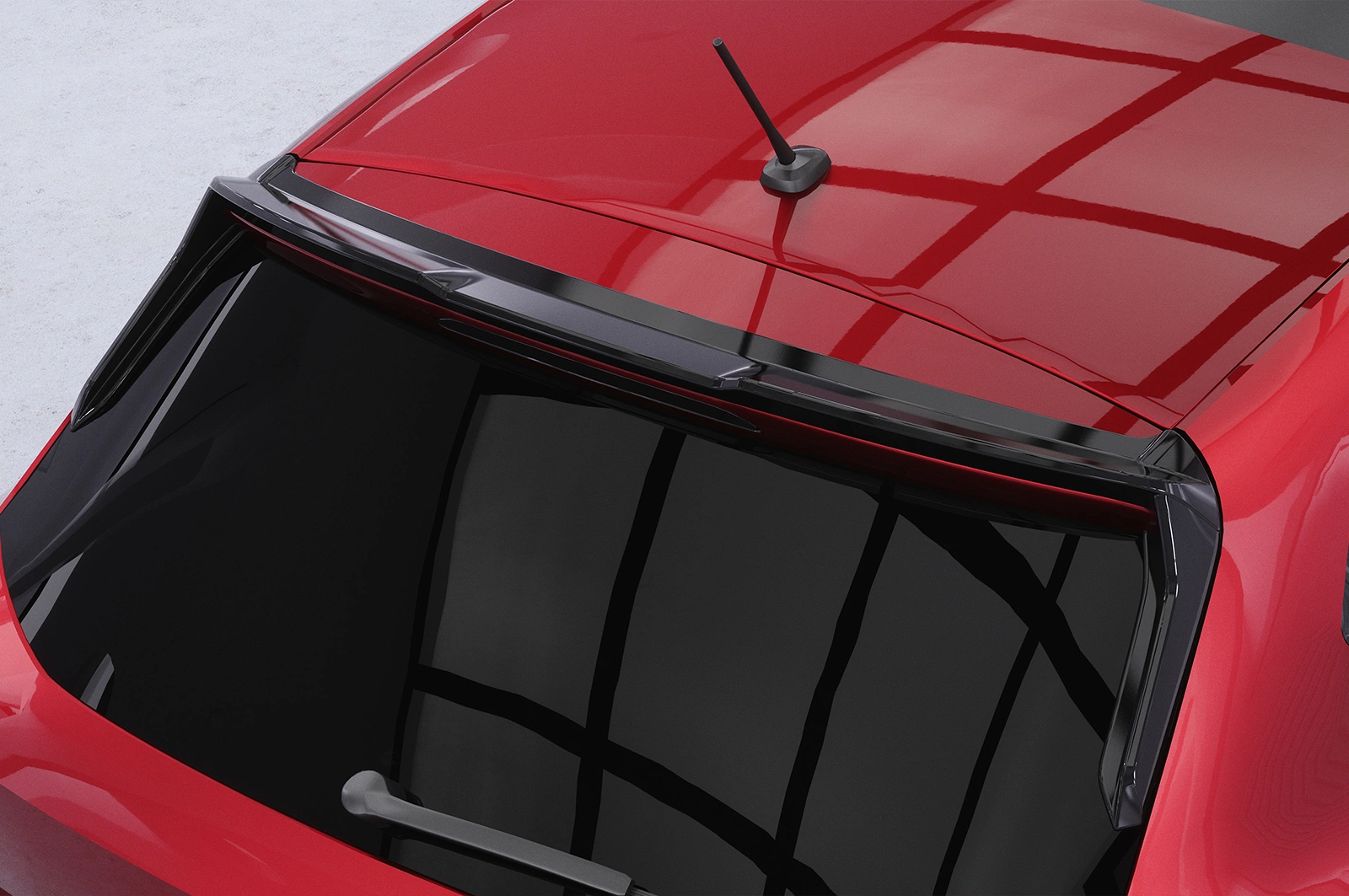 Achterspoiler Seat Ibiza 5 (6F) Glans Zwart (2017 - heden)