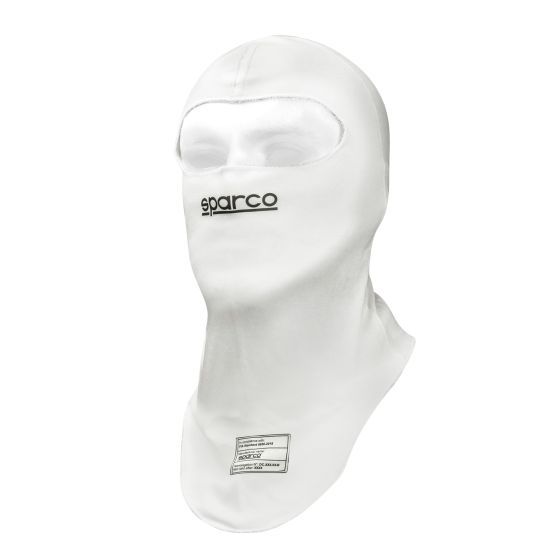 Rally Balaclava Non-FIA Sparco White
