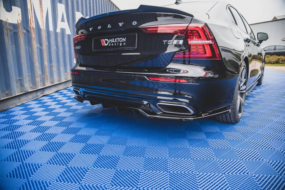 Diffuser Volvo S60/V60 R-Design Mk3 Glans zwart