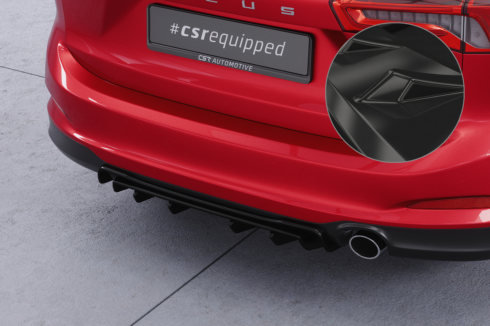 Diffuser Ford Focus MK4 Tournament