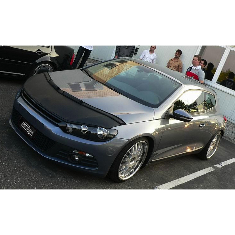 Motorkapsteenslaghoes  Volkswagen Scirocco III 2008- zwart
