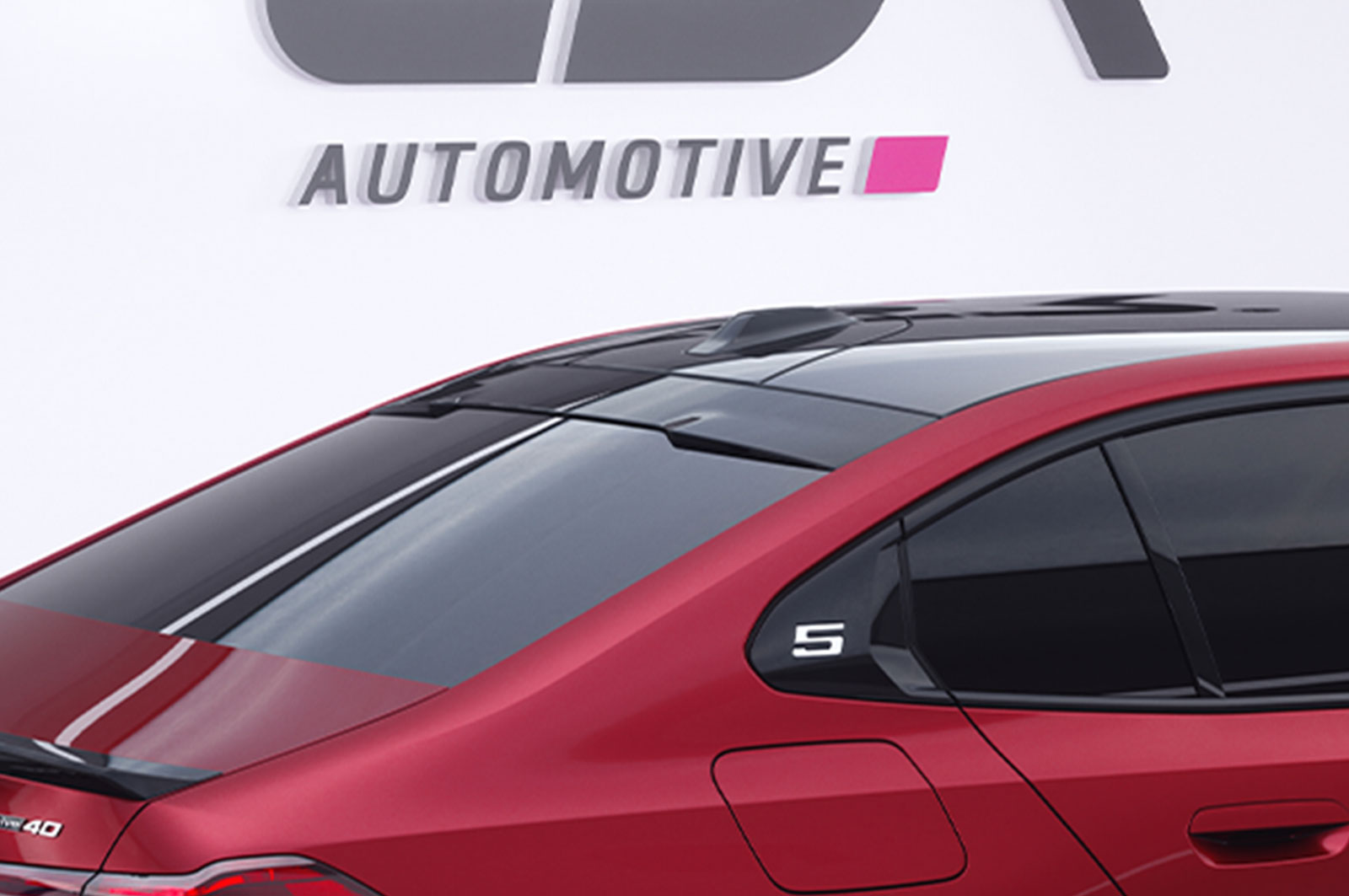 Hoge spoiler met ABE voor BMW 5 Serie G60 / i5 G60E Sedan CSR