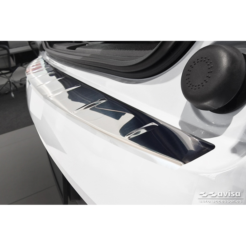 RVS Achterbumperprotector  Volvo EX30 2023- 'Ribs'