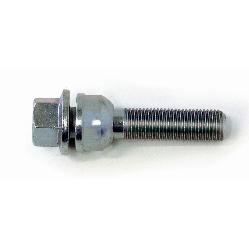 H&R Wielbout bolkonisch met beweegbare ring R14 M14x1.50 - Lengte 42mm (bv.  Audi Q3, Q5)