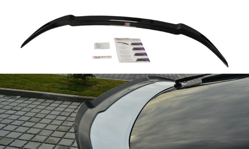 Spoilerkap Honda Civic Mk9 Facelift Glanzend Zwart Maxton