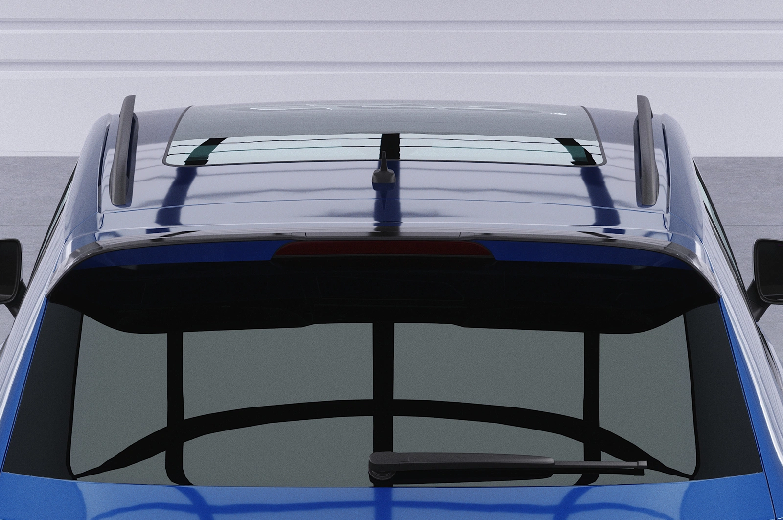 Achterspoiler VW Tiguan II (Typ AD1) R / R-Line 2016–heden – CSR Automotive – Glans Zwart