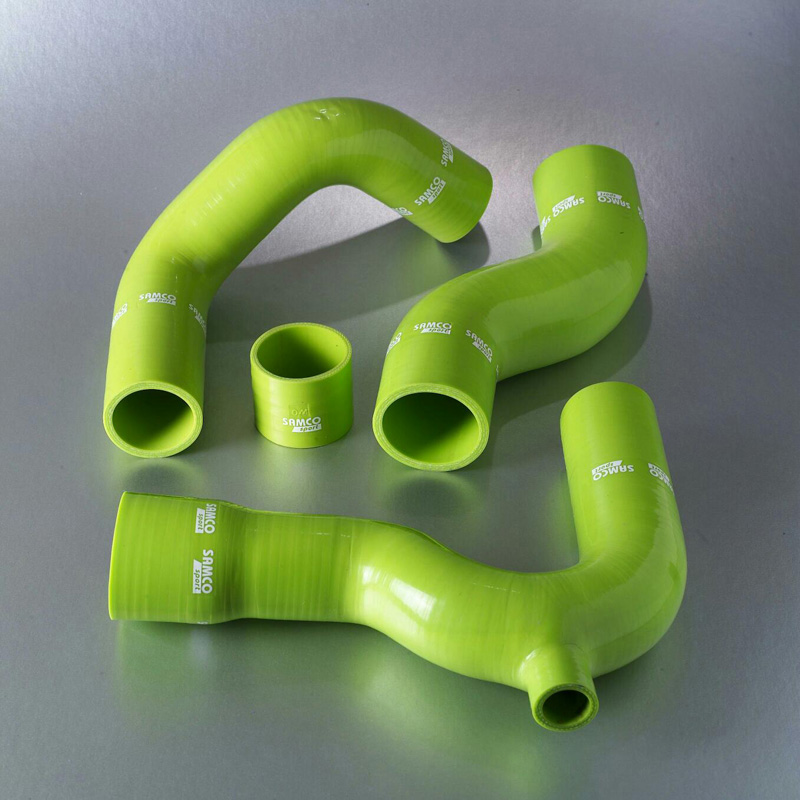 Samco Slangen Kit  Ford Escort MK4 RS Turbo 1987-1991 - 4-delig - Turbo - met 25mm Dump Valve Spout - Blauw