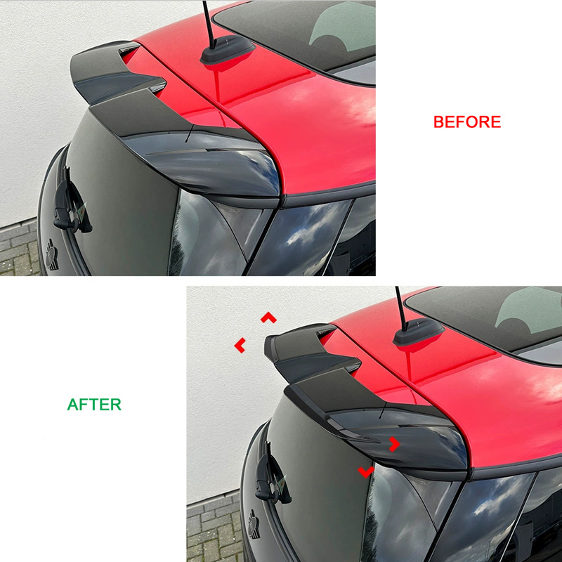 Dakspoiler (Spoiler Cap)  Mini F65/F66/J01 Cooper S JCW 2024- (ABS Glanzend zwart)