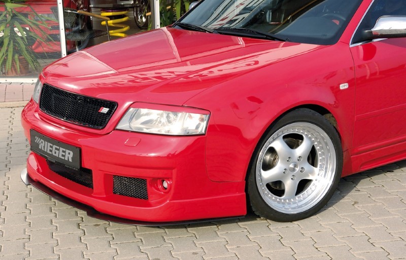 Spoilerzwaard voor Voorbumper Audi A6 4b vanaf model 02 Rieger