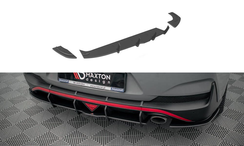 Diffuser Hyundai i30 Fastback N-Line Facelift Maxton