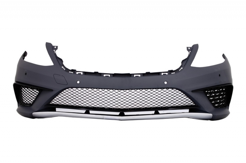 Bodykit Bumper set W222 S63 AMG look lang Zwart