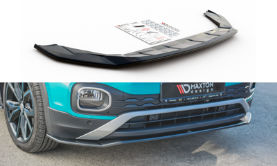 Voorspoiler VW T-Cross Glans Zwart