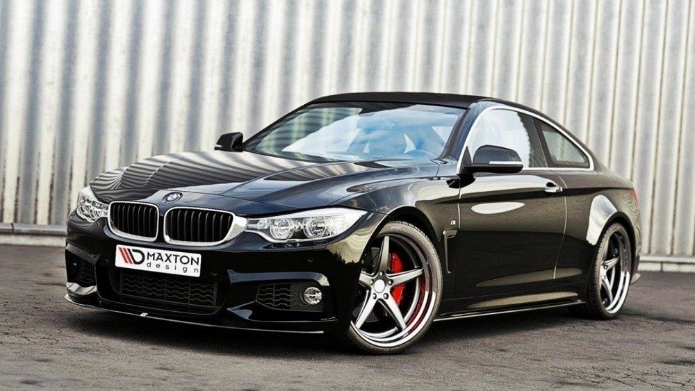 Voorspoiler BMW 4 Serie F32 M-Pack Carbon Look GTS