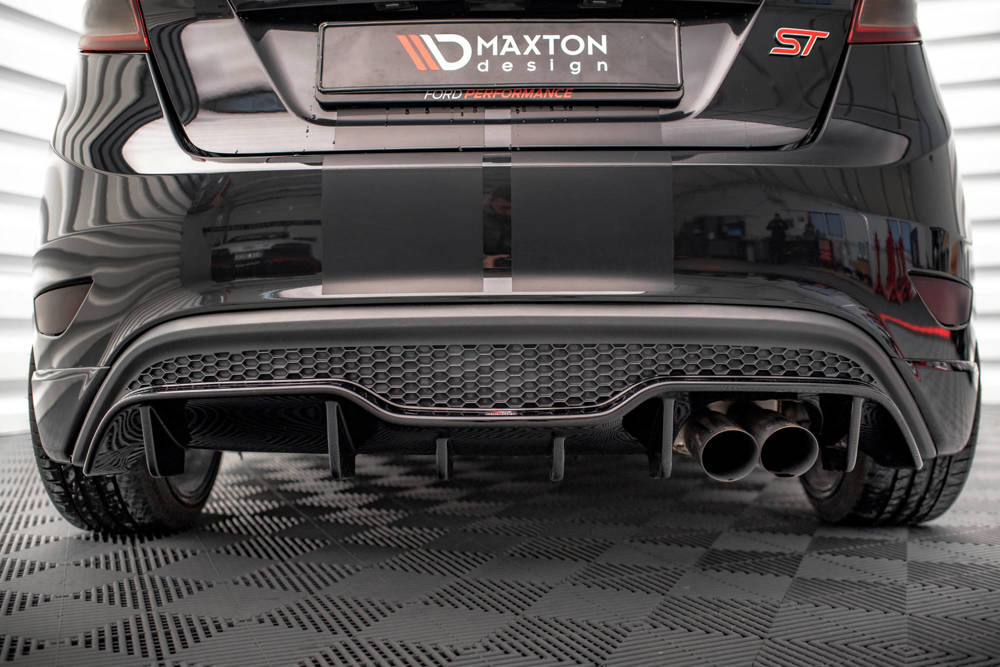 Diffuser Ford Fiesta ST Mk7 FL 5 Deurs Glanzend Zwart