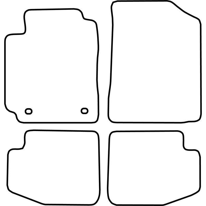 Automatten Toyota Yaris 3drs 03-