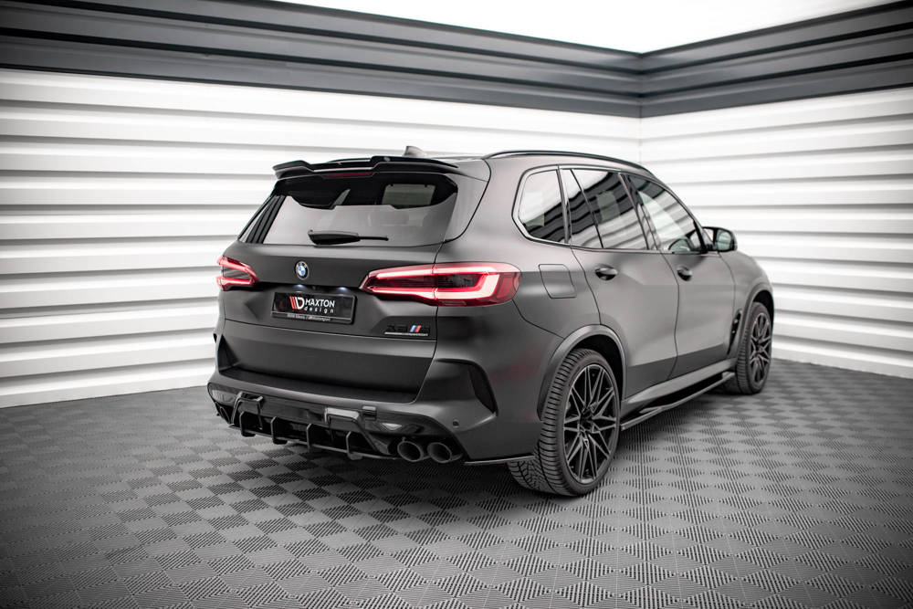 Spoiler BMW X5M G05 Maxton Glans Zwart