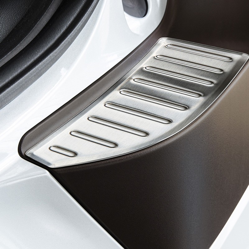 RVS Achterbumperprotector  Citroën C4 Cactus 2014-2018 'Ribs'