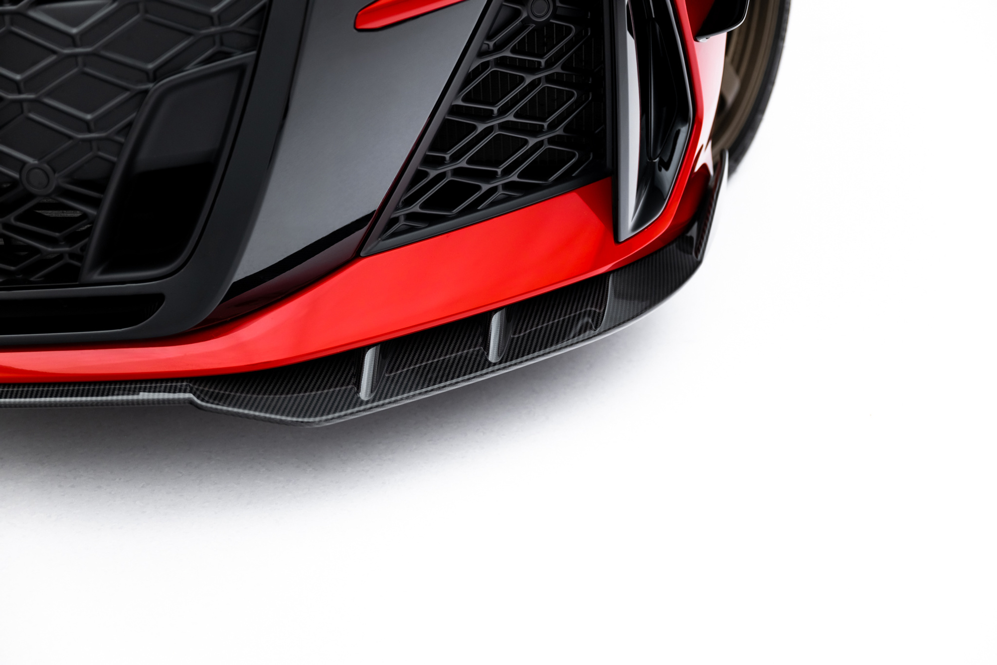 Prepreg Carbon Fiber Voorspoiler – Audi RS3 Sedan 8Y Facelift Maxton Design