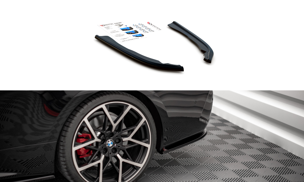 Zijdiffuser V.1 BMW 4-Serie G22 G23 M-Pakket Maxton Glans Zwart