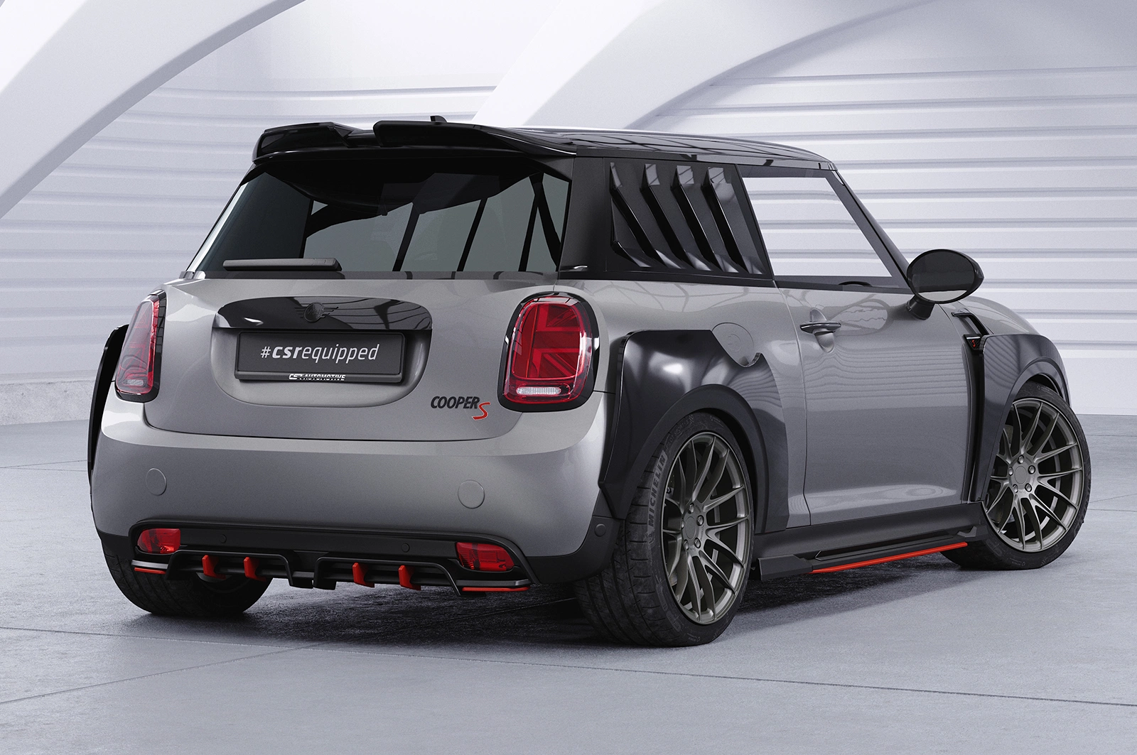 Achterspoiler Mini F55/F56/F66 Glans Zwart (2014 - heden)