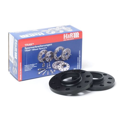H&R Spoorverbreders 12mm 5x100 - Naaf 57,1mm - Boutmaat M14x1,5 -  Audi/Seat/Skoda/Volkswagen - Zwart