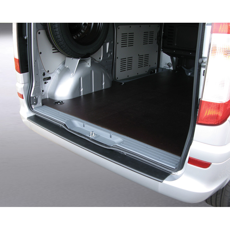 ABS Achterbumper beschermlijst  Mercedes Viano/Vito/V-Klasse 2003-2014 Zwart