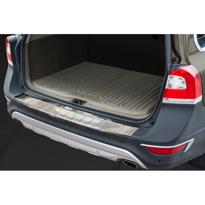 RVS Achterbumperprotector  Volvo XC70 Facelift 2013-2016 'Ribs'