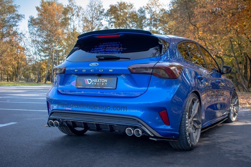 Diffuser Ford Focus MK4 ST-Line Glans Zwart