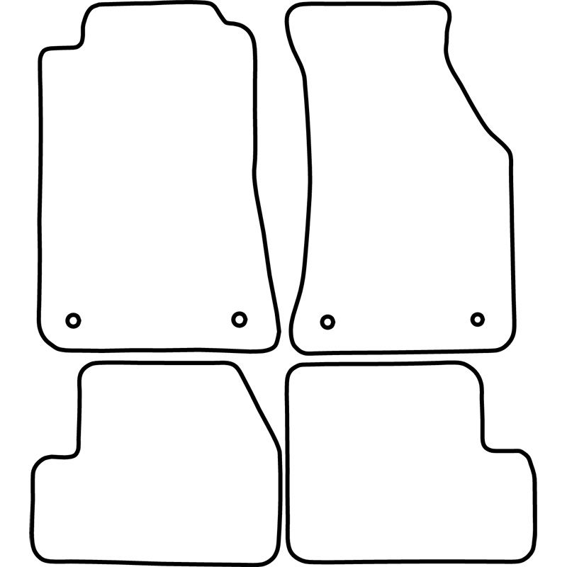 Automatten Velours  Nissan 200SX S14 1991-