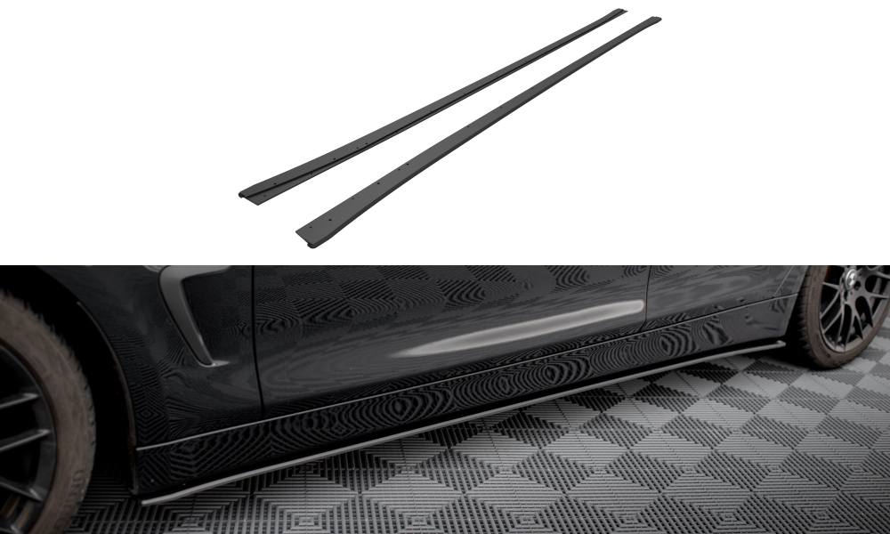 Zijskirts Street Pro BMW 4 Gran Coupe F36 2014 - 2017 Maxton