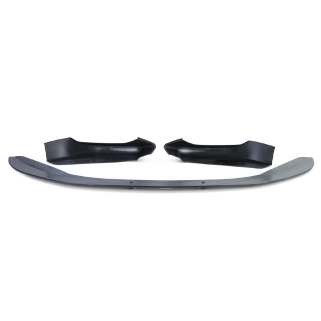 Voorspoiler BMW 1 Serie F20 / F21 Facelift M-Pakket Glans Zwart