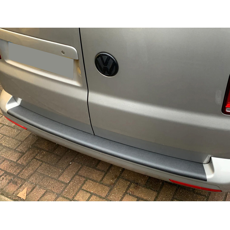 Achterbumper beschermlijst  Volkswagen Transporter T5.1 2010-2015 - Matzwart