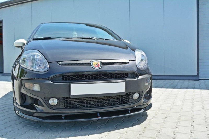 Voorspoiler Fiat Punto Evo Abarth Glanzend Zwart