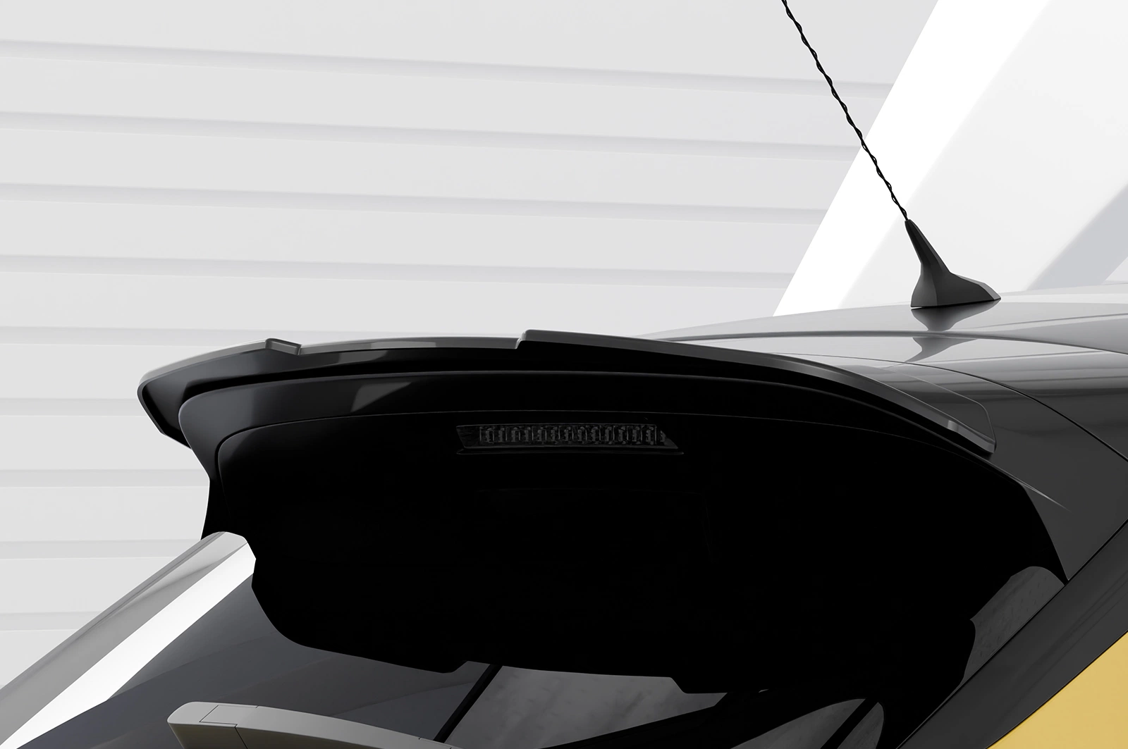Achterspoiler Opel Corsa F (2019–) Glans Zwart – CSR Automotive