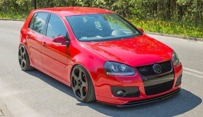 Voorspoiler VW Golf 5 GTI ED30 Glans Zwart