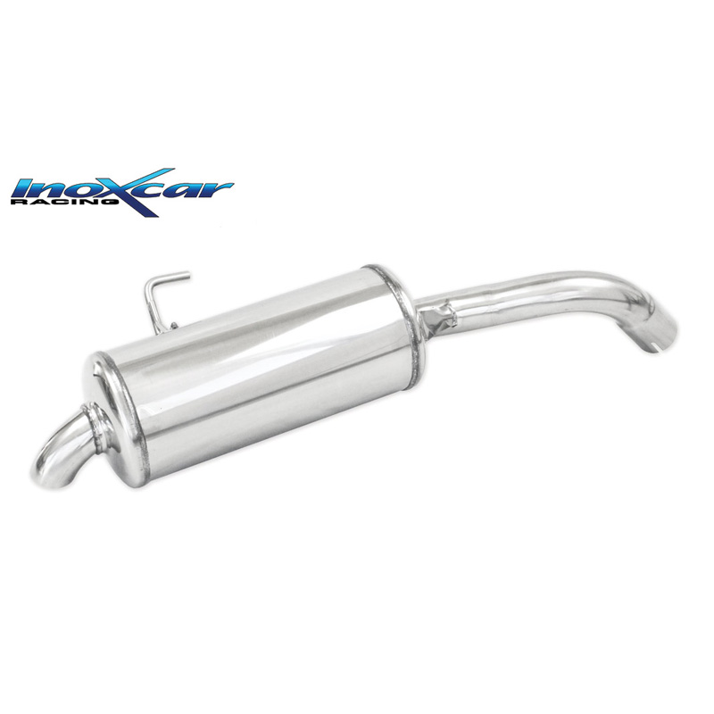 100% RVS Sportuitlaat  Renault Clio II RS 2.0 Phase 1 172pk 2000-2001
