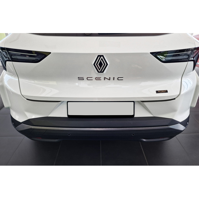 Avisa Matzwart RVS Achterbumperprotector  Renault Scenic E-Tech 2024- 'Ribs'