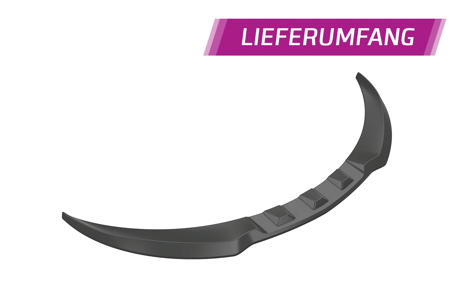 Voorspoiler Opel Insignia A glans zwart 06/2013–02/2017
