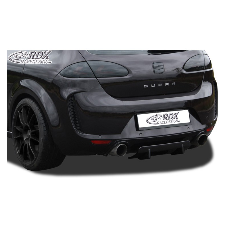 Achterskirt 'Diffusor U-Diff'  Seat Leon (1P) 2005-2012 (PU)