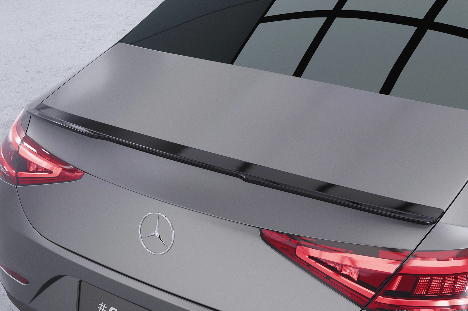 Achterspoiler Mercedes-Benz CLS (C257) Glans Zwart (03/2018 - heden)