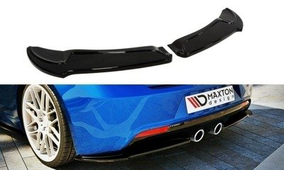 Zijdiffusers VW Golf 6 R Glans Zwart