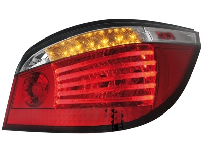 Luces traseras LED BMW E60 lim. rojo/blanco