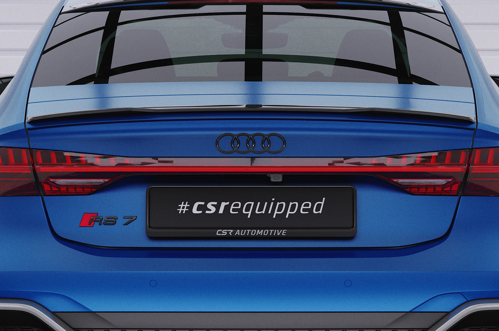 Achterspoiler Audi A7/S7/RS7 (C8) Sportback Glans Zwart van CSR Automotive (2018-)