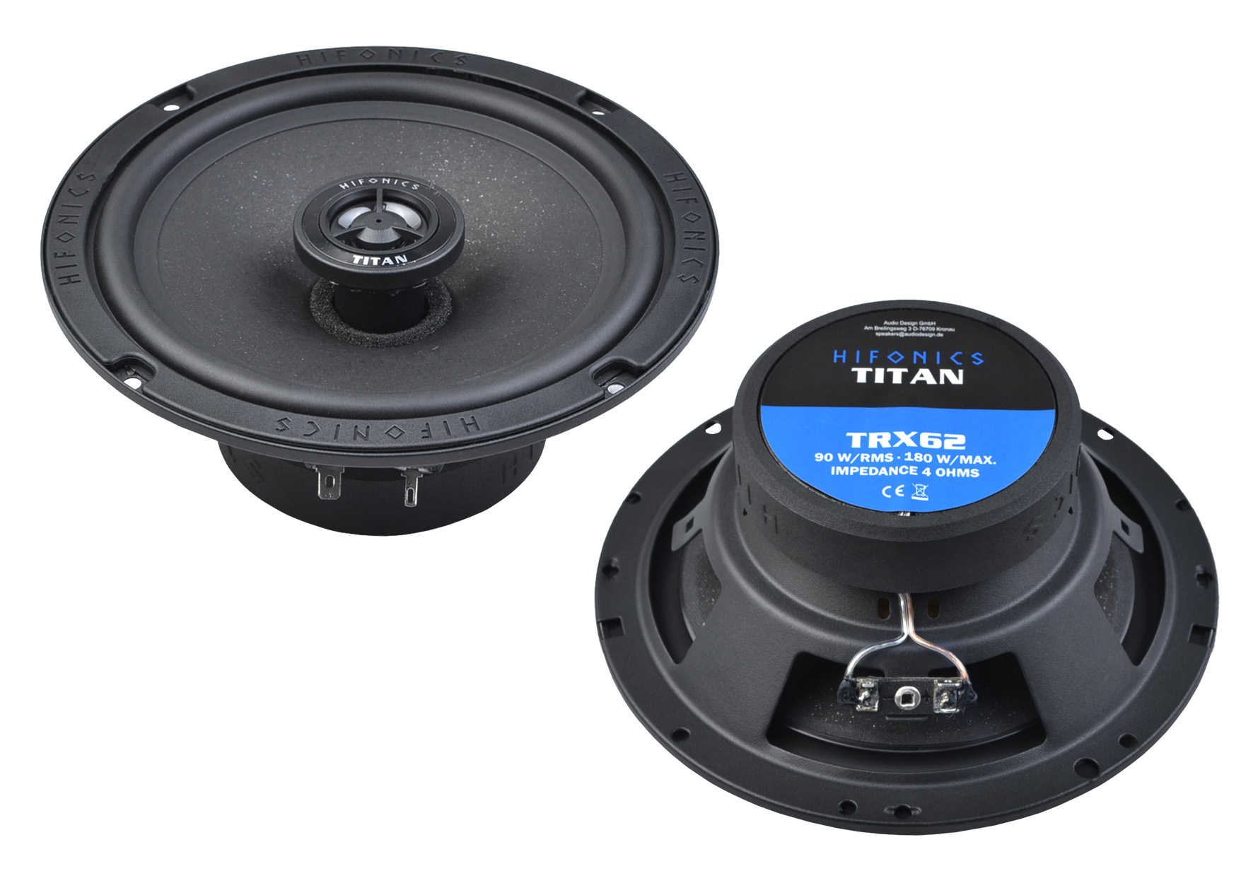 Hifonics Titan TRX62 2-weg 16,5cm luidspreker